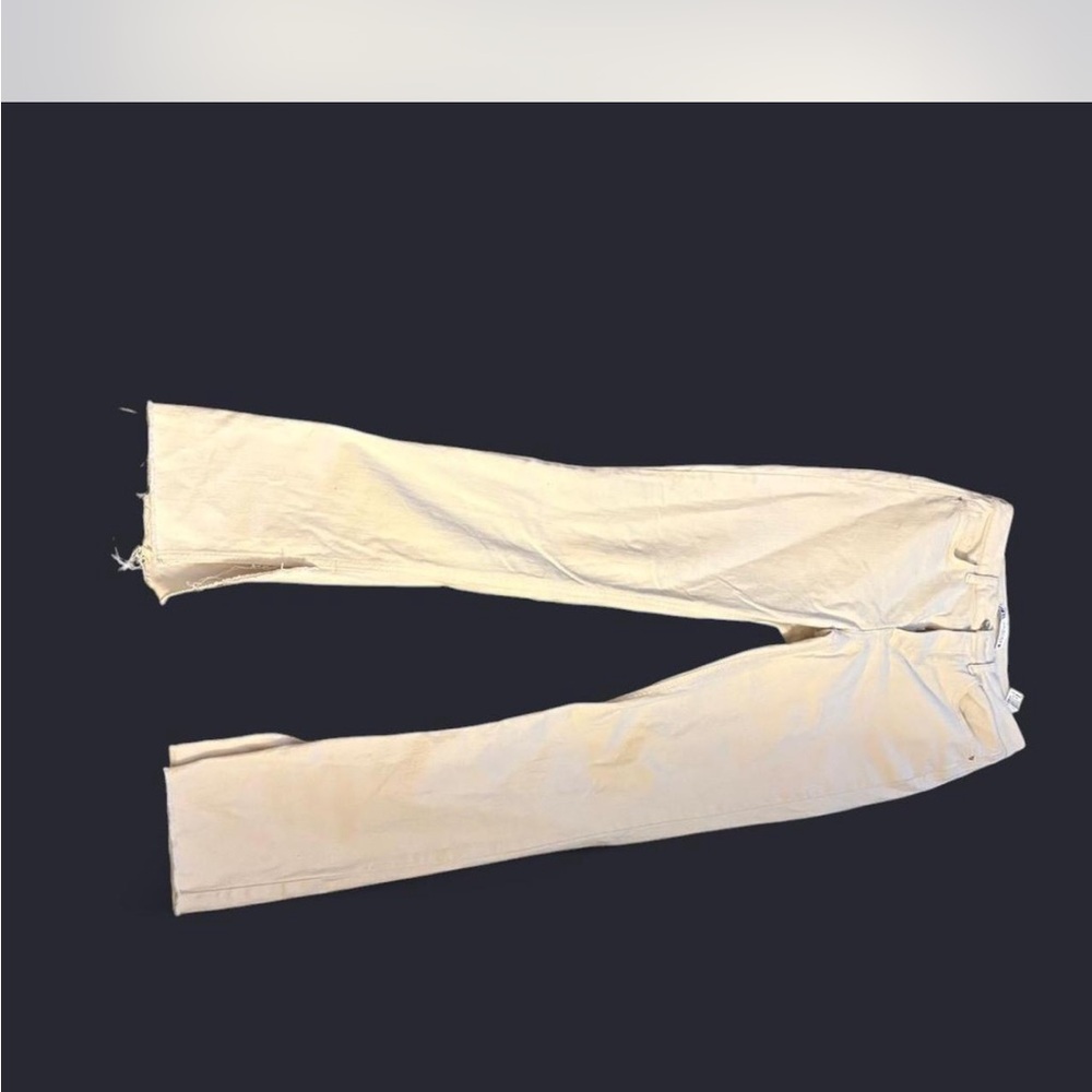 Zara Cream Colored Jeans